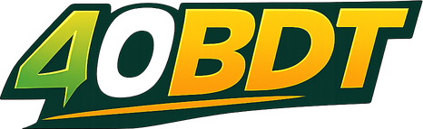 40 bdt neon gaming logo for Bangladesh homepage